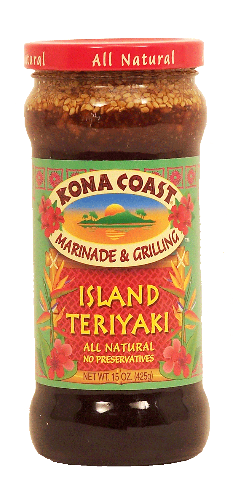 Kona Coast Marinade & Grilling island teriyaki, all natural, no preservatives Full-Size Picture